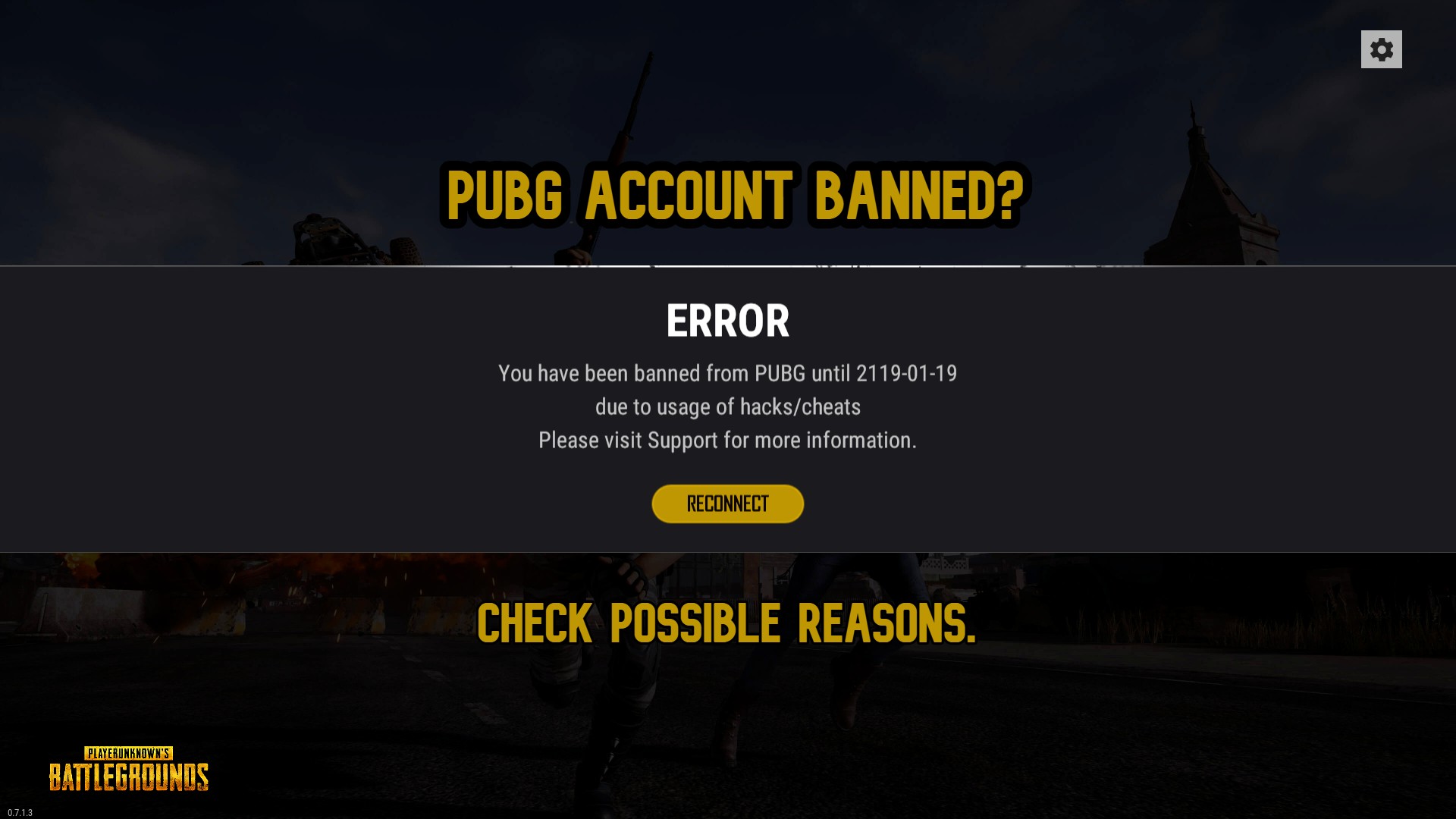 Pubg Account Banned? Check Here Possible Reasons. - Pubg PC ... - 