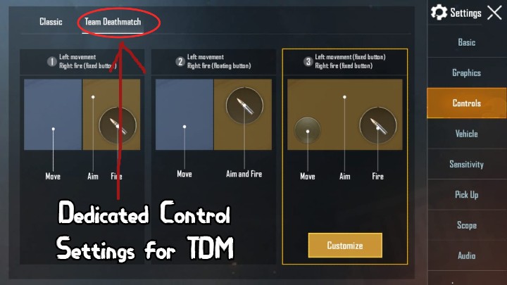 How to change Layout Settings in New TDM Mode.