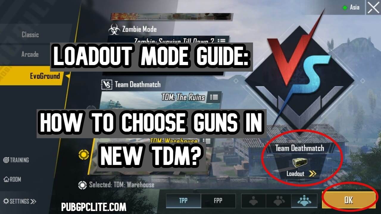 How to Choose Gun in "New TDM Mode"